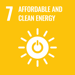 UN sdg - 7 - Affordable and clean energy