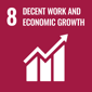 UN SDGs -8 - decent work and economic growth