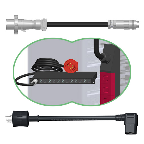 Rack PDU Whips Rack Input Cords Volex