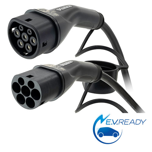 Volex Type 2 IEC Mode 3 AC EV Charging Cables E.V. Ready